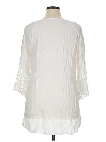 Indigo Thread Co. 3/4 Sleeve Blouse (view 2)