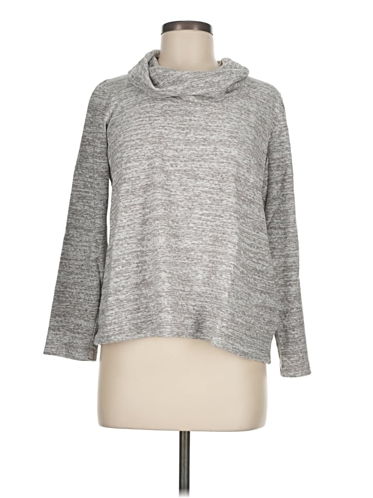 Pre-owned Purejill Turtleneck Sweater In Gray