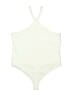 Intimately by Free People 100% Polyester Ivory Bodysuit Size XL - photo 1