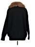 Saks Fifth Avenue Black Coat Size L - photo 2