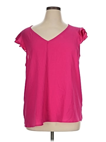 Halogen Short Sleeve Blouse (view 1)