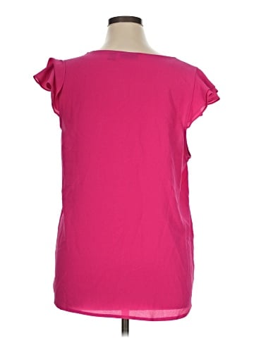 Halogen Short Sleeve Blouse (view 2)