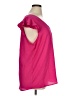 Halogen Pink Short Sleeve Blouse Size XL - photo 4