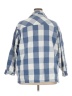 Nautica 100% Cotton Checkered-gingham Blue Jacket Size XXL - photo 2
