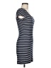 Three Dots Stripes Blue Casual Dress Size M - photo 4