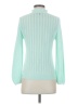 J.Crew 100% Cotton Teal Turtleneck Sweater Size S - photo 2