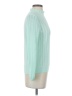 J.Crew 100% Cotton Teal Turtleneck Sweater Size S - photo 4
