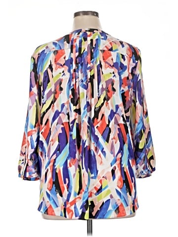 Not Your Daughter's Jeans 3/4 Sleeve Blouse (view 2)