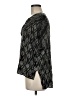 BCBGMAXAZRIA 100% Polyester Black Short Sleeve Blouse Size M - photo 5