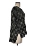 BCBGMAXAZRIA 100% Polyester Black Short Sleeve Blouse Size M - photo 4