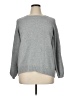 Nine West Solid Gray Pullover Sweater Size XL - photo 1
