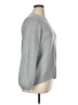 Nine West Solid Gray Pullover Sweater Size XL - photo 4