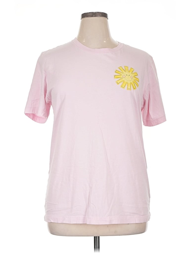 Pre-owned Bella+canvas Short Sleeve T-shirt In Pink