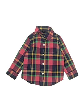 Janie and Jack Long Sleeve Button-Down Shirt (view 1)