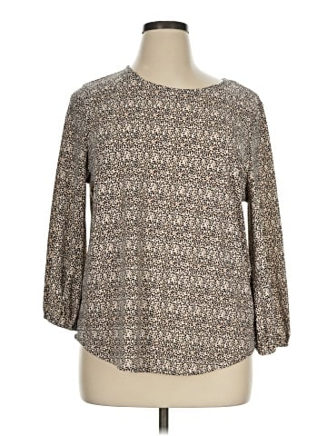 Adrianna Papell 3/4 Sleeve Blouse (view 1)