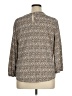 Adrianna Papell Gray 3/4 Sleeve Blouse Size XL - photo 2