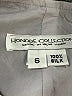 Honore Collection 100% Silk Metallic Silver Silk Skirt Size 6 - photo 4