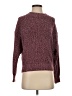 Uniqlo Tweed Burgundy Pullover Sweater Size XS - photo 1