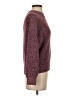 Uniqlo Tweed Burgundy Pullover Sweater Size XS - photo 4