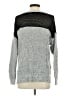 Sparkle & Fade Color Block Silver Pullover Sweater Size S - photo 2