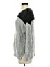 Sparkle & Fade Color Block Silver Pullover Sweater Size S - photo 5