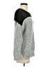 Sparkle & Fade Color Block Silver Pullover Sweater Size S - photo 4