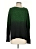Topshop 100% Acrylic Color Block Green Pullover Sweater Size 2 - photo 1