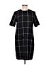 Joe Fresh Plaid Black Casual Dress Size 6 - photo 1