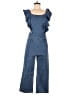 Sugar Lips 100% Cotton Blue Jumpsuit Size M - photo 1