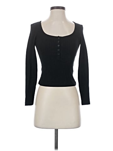 DAZY Long Sleeve Henley (view 1)