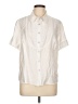 CAbi Ivory Short Sleeve Blouse Size L - photo 1