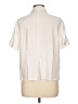 CAbi Ivory Short Sleeve Blouse Size L - photo 2