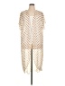 Boutique + 100% Polyester Ivory Kimono Size 0X - photo 1