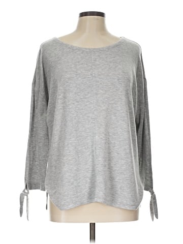 Ann Taylor LOFT 3/4 Sleeve T-Shirt (view 1)