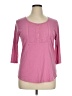 Van Heusen Pink 3/4 Sleeve Top Size XL - photo 1