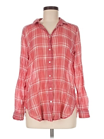 Ann Taylor LOFT Long Sleeve Button-Down Shirt (view 1)