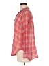 Ann Taylor LOFT Plaid Red Long Sleeve Button-Down Shirt Size M - photo 5
