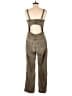 Free People Metallic Brown Tan Jumpsuit Size M - photo 2