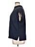 Athleta 100% Silk Blue Short Sleeve Top Size XL - photo 5