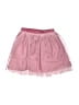 Tea 100% Polyester Solid Pink Skirt Size 6 - photo 1