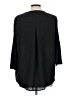 Express 100% Polyester Black 3/4 Sleeve Blouse Size L - photo 2