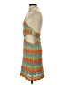 Zara Chevron-herringbone Orange Cocktail Dress Size S - photo 5