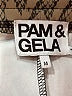 Pam & Gela Animal Print Gray Casual Pants Size M - photo 7
