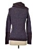 One A Tweed Purple Turtleneck Sweater Size S - photo 2