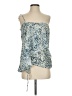 Lola & Sophie 100% Polyester Blue Sleeveless Blouse Size S - photo 1