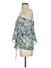 Lola & Sophie 100% Polyester Blue Sleeveless Blouse Size S - photo 5
