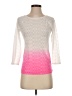 Material Girl Pink 3/4 Sleeve Top Size S - photo 1