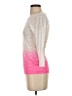 Material Girl Pink 3/4 Sleeve Top Size S - photo 5