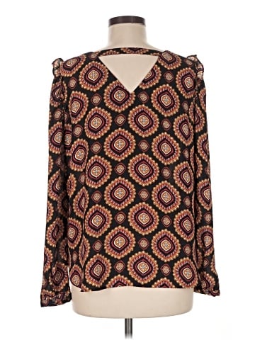 Ann Taylor LOFT Long Sleeve Blouse (view 2)