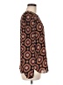 Ann Taylor LOFT 100% Polyester Brown Long Sleeve Blouse Size M - photo 4